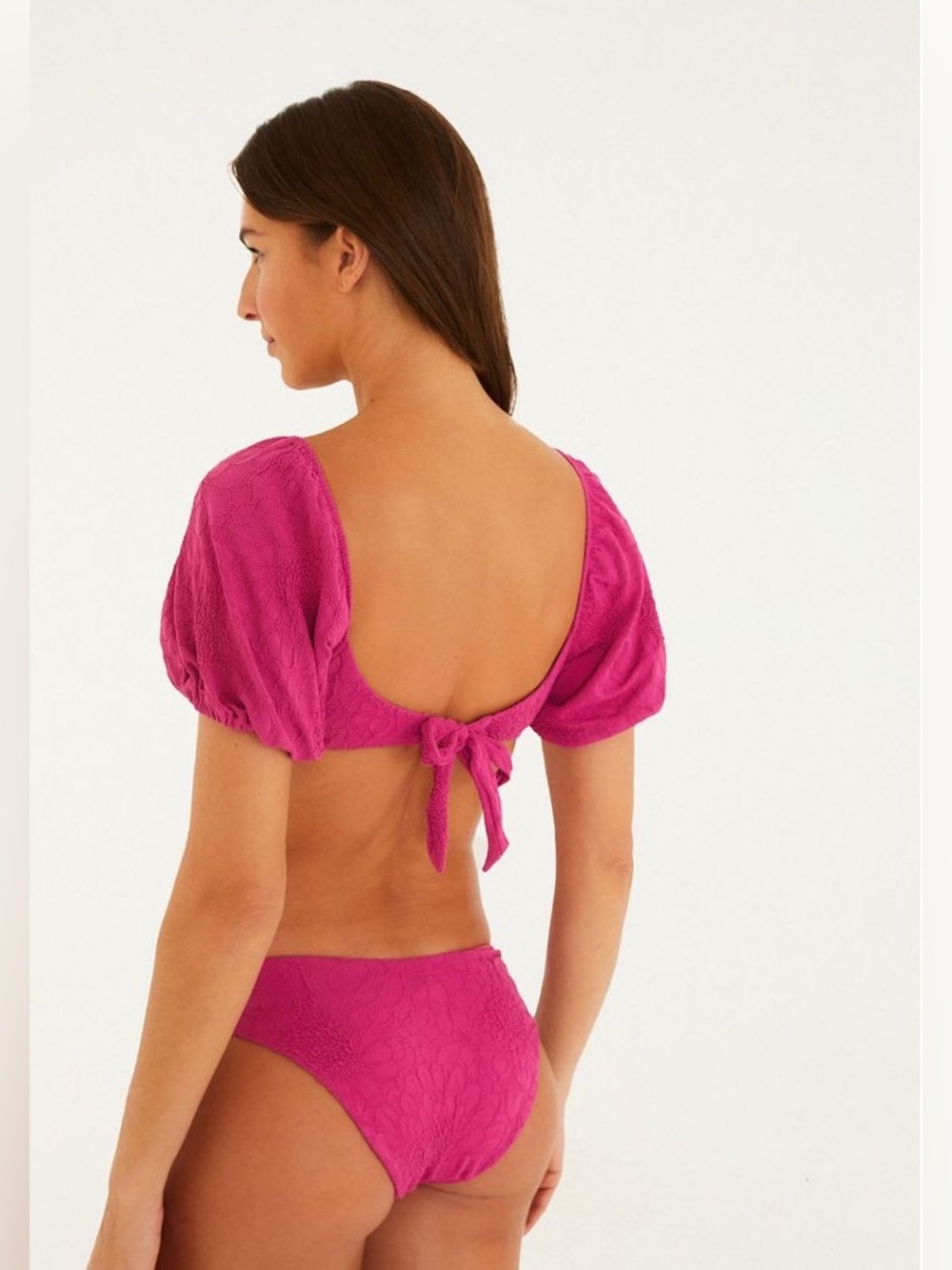 Set - Farm Rio Pink Gerbera Daisy Bikini - Picture 7 of 14
